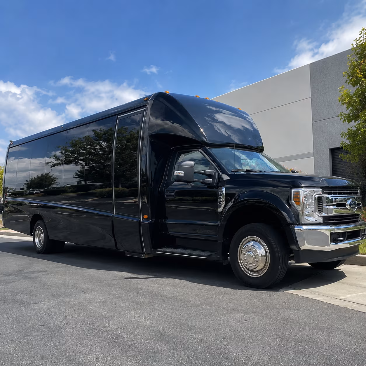 Chattanooga Airport Shuttle & Transportation party bus interior