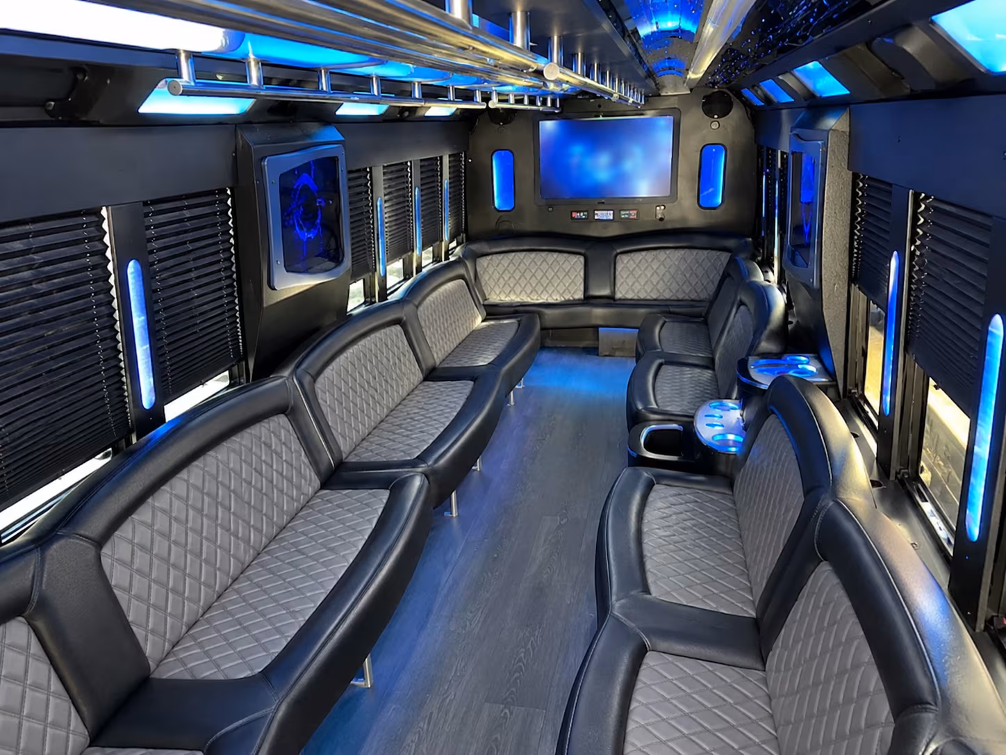 Chattanooga Bachelor & Bachelorette Transportation party bus exterior