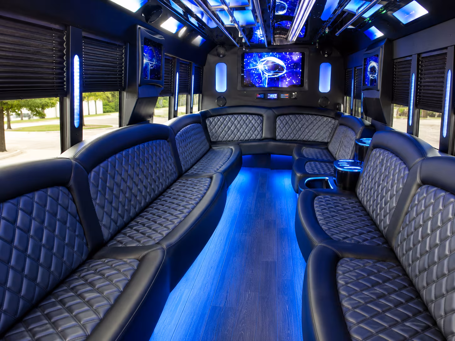 Chattanooga Concert & Music Festival Transportation party bus exterior