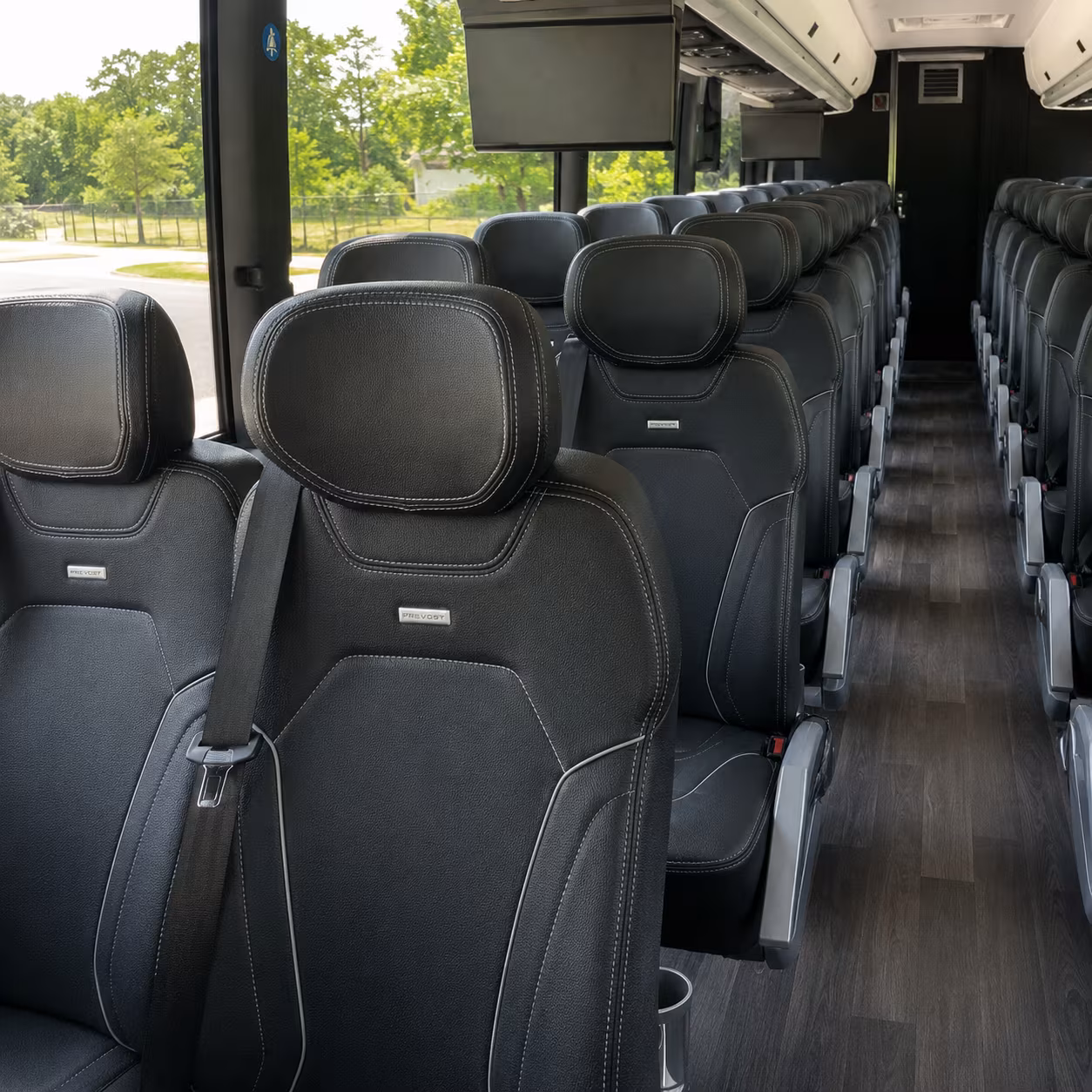 Chattanooga Corporate Transportation party bus exterior