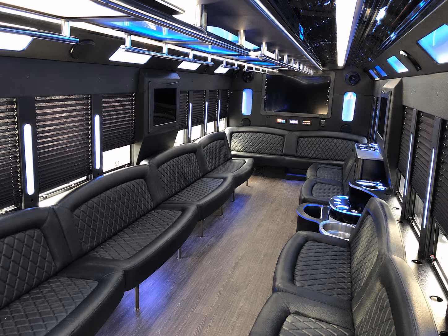 Chattanooga Private Event Transportation party bus exterior