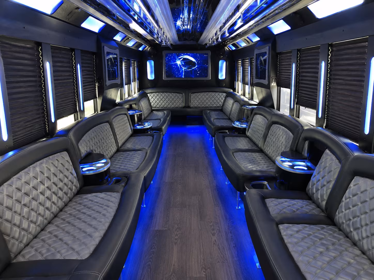 Chattanooga Prom & Homecoming Transportation party bus exterior