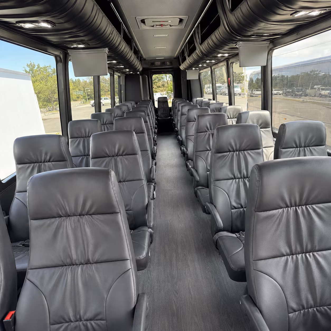Chattanooga School Event Transportation party bus exterior