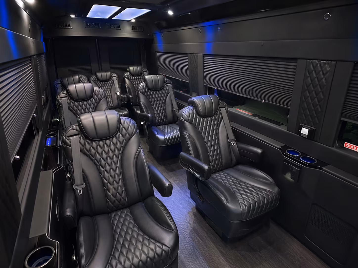 Chattanooga School Event Transportation party bus exterior