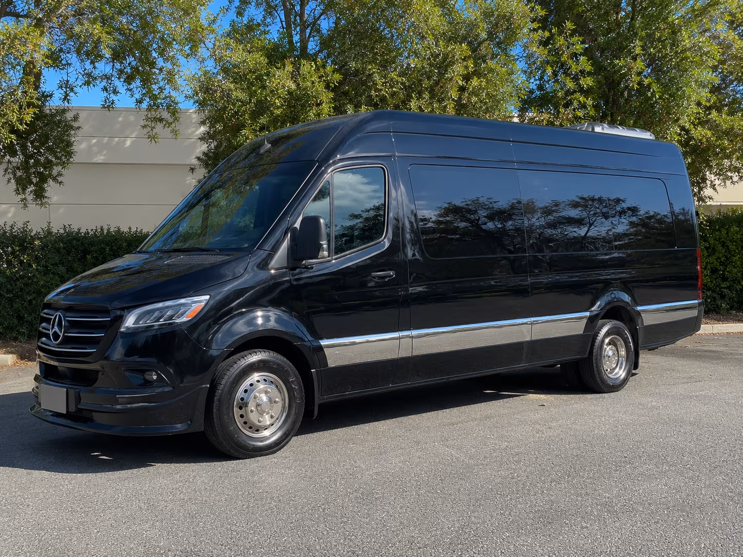 Chattanooga School Event Transportation party bus exterior