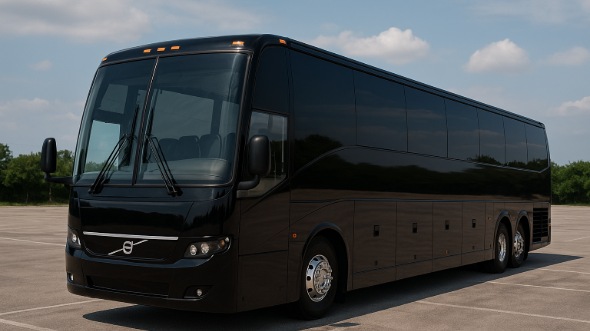 Exterior of Charter Bus Company Chattanooga's 44 Passenger Charter Bus in Chattanooga