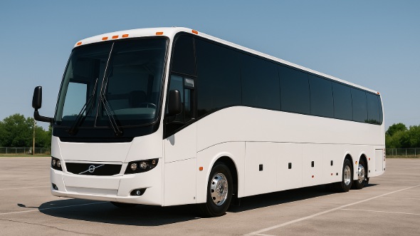Exterior of Charter Bus Company Chattanooga's 46 Passenger Charter Bus in Chattanooga