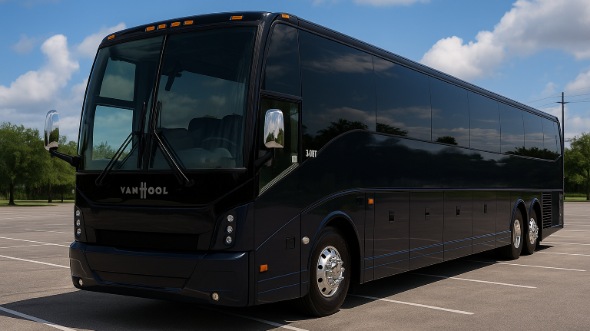 Exterior of Charter Bus Company Chattanooga's 47 Passenger Charter Bus in Chattanooga