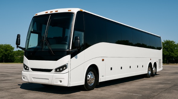 Exterior of Charter Bus Company Gadsden's 50 Passenger Party Bus in Gadsden